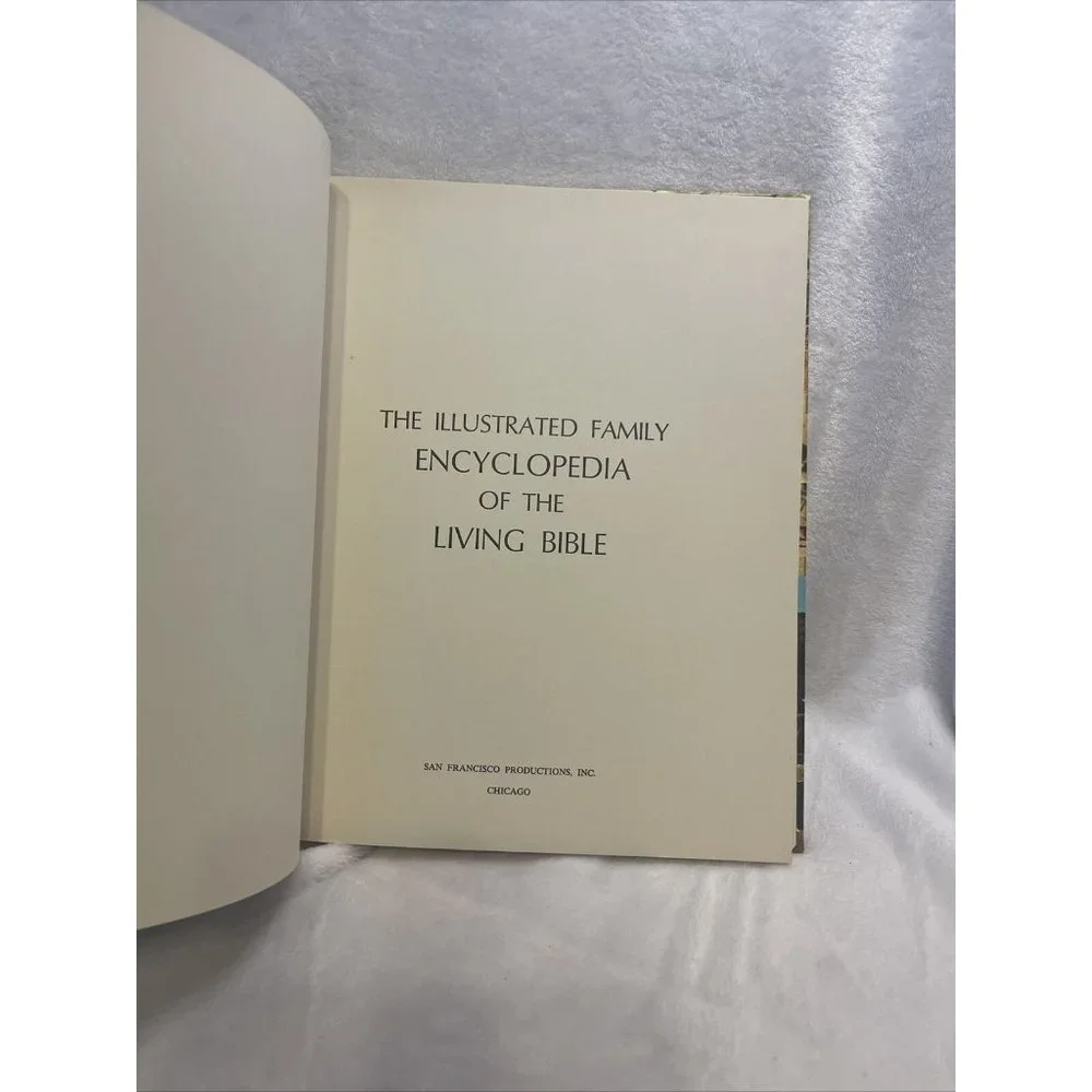 Illustrated Family Encyclopedia‎ of the Living Bible Vol. 12 1967 Hardcover
